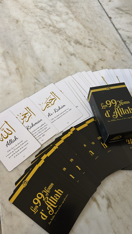 CARTES - 99 NOMS D’ ALLAH
